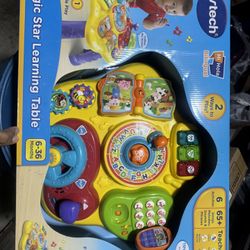 VTech Magic Star Learning Table with Accessories, Baby and Toddler Toys