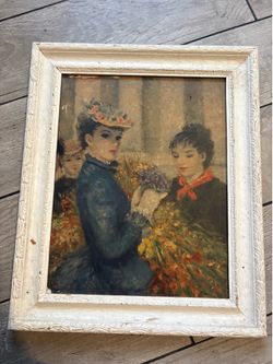 "The Flower Market" by artist Cherry Jeffe Huldah