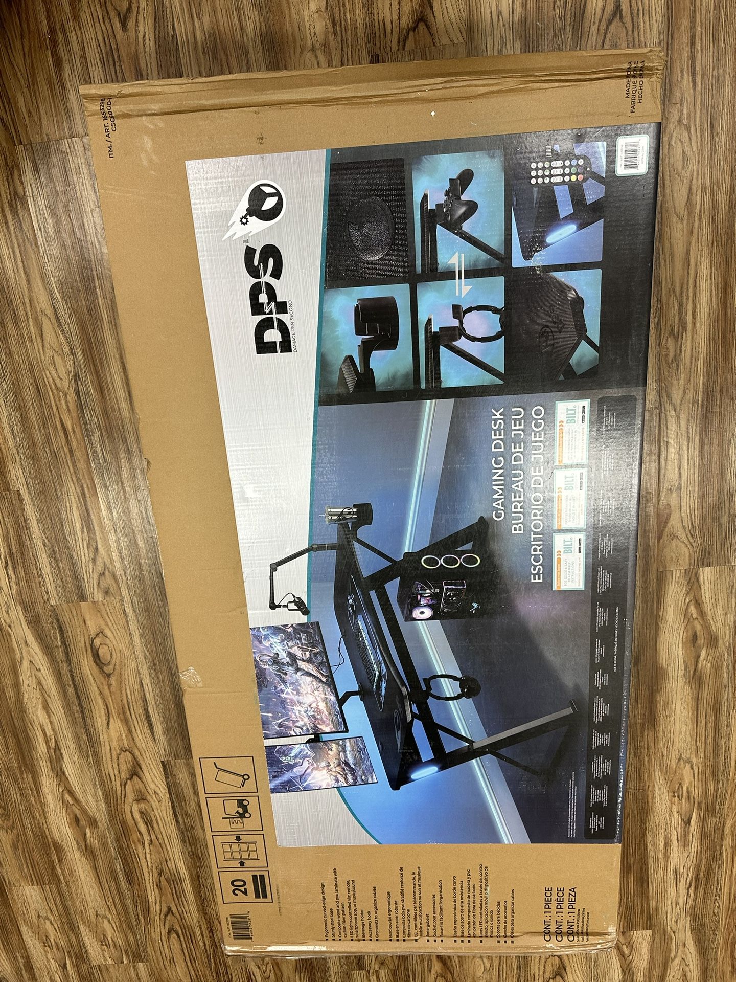 Gaming Desk DPS Radius 60 Inch Brand New