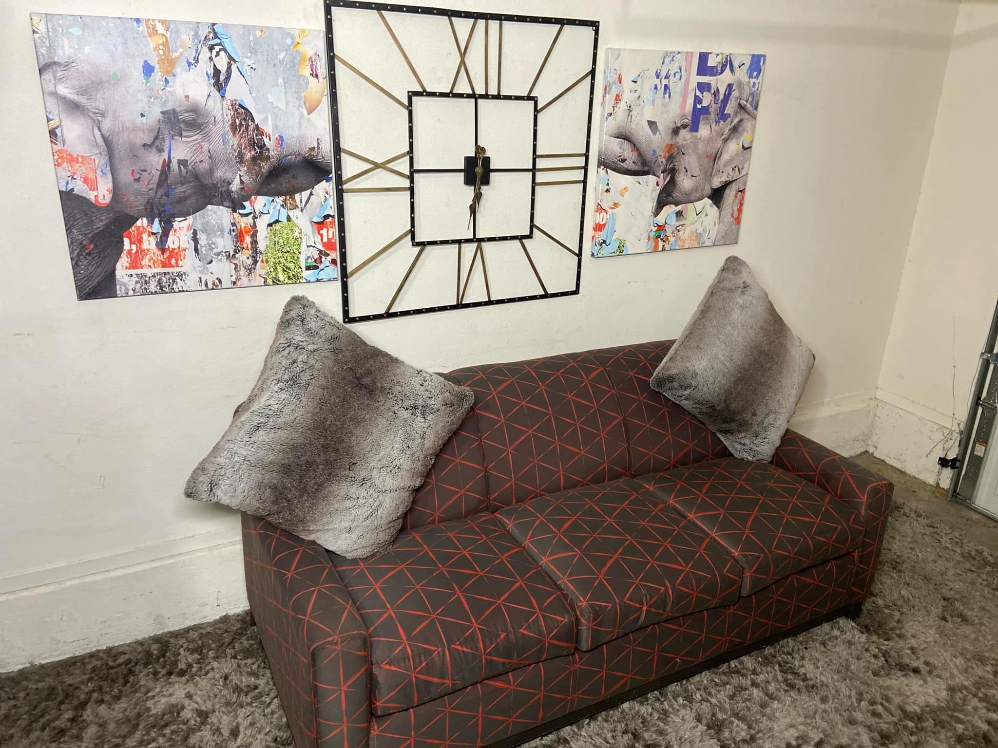 * Like New * Kellex Seating Furniture Sofa & Built In Bed ( Free Delivery )