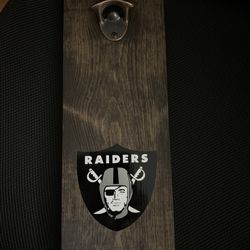 Raiders Customize Bottle Opener
