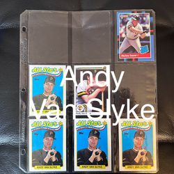 Andy Van Slyke Baseball Cards