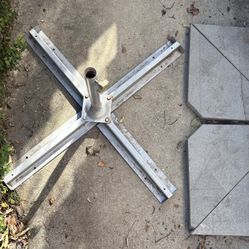 FREE cantilever / offset patio umbrella base