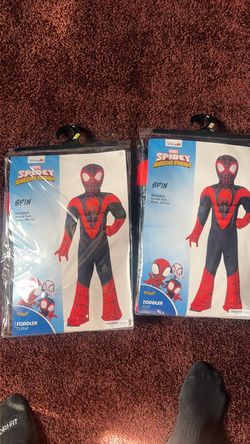 Spider man costume toddlers