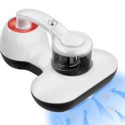 Hersven Mattress Vacuum Cleaner, Handheld UV Bed Vacuum Cleaner 16KPa & 12800 Vibrations Per/Min