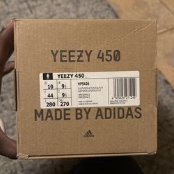 Yeezy 450 sulfur size 10 PRICE FIRM $60
