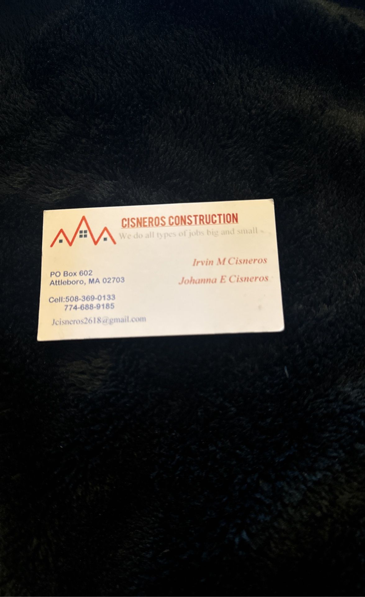 We Do All Types Of Jobs Big And Small