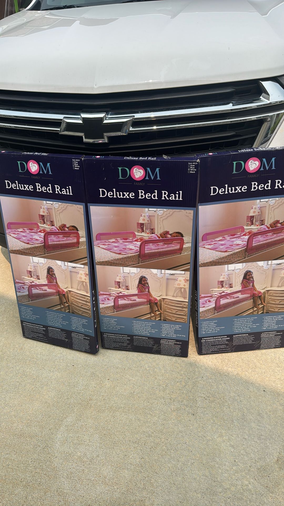Deluxe bed rails