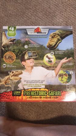 Virtual Experience-prehistoric safari