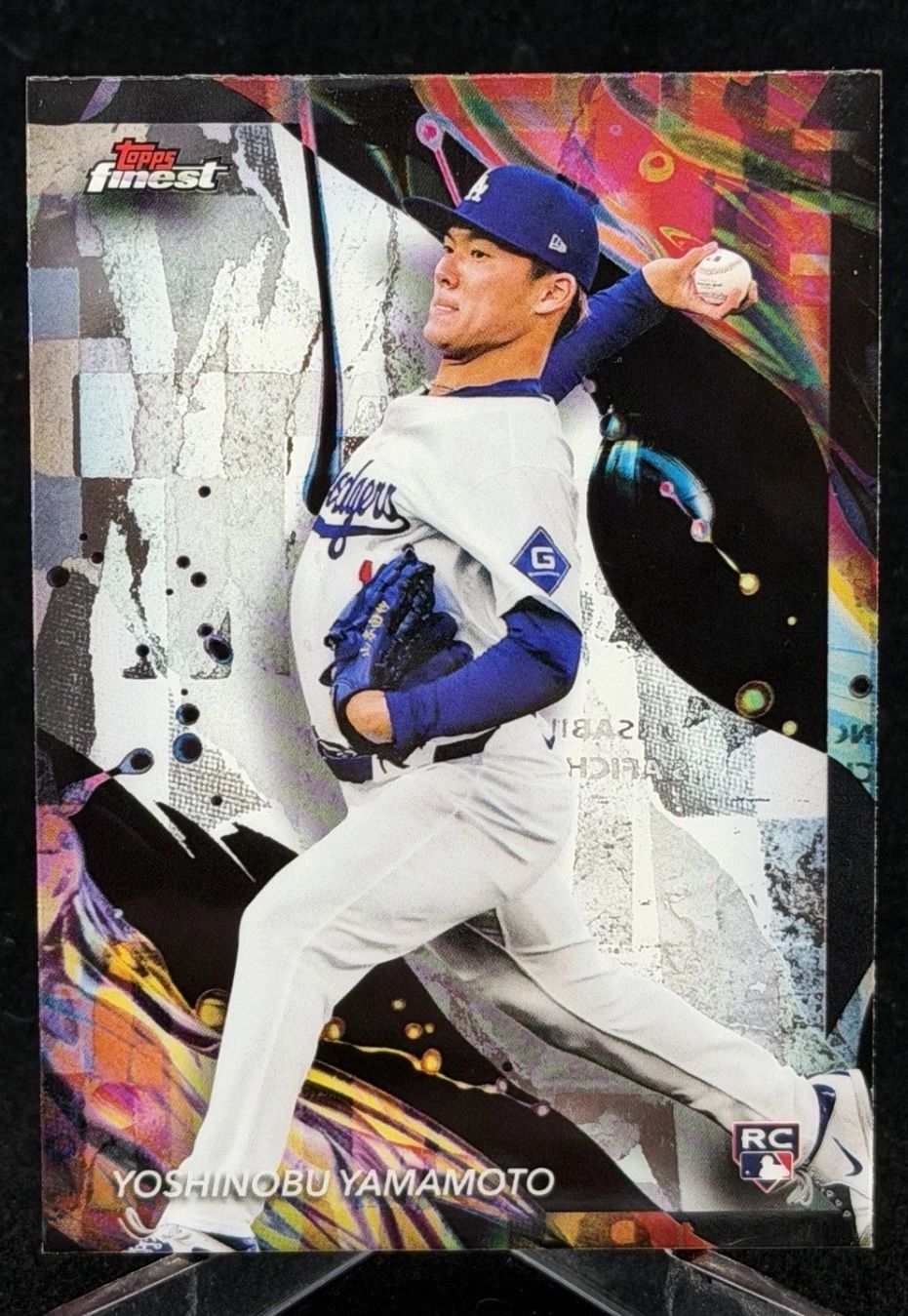 2024 Finest Yoshinobu Yamamoto RC Rookie #150 Dodgers (RC)