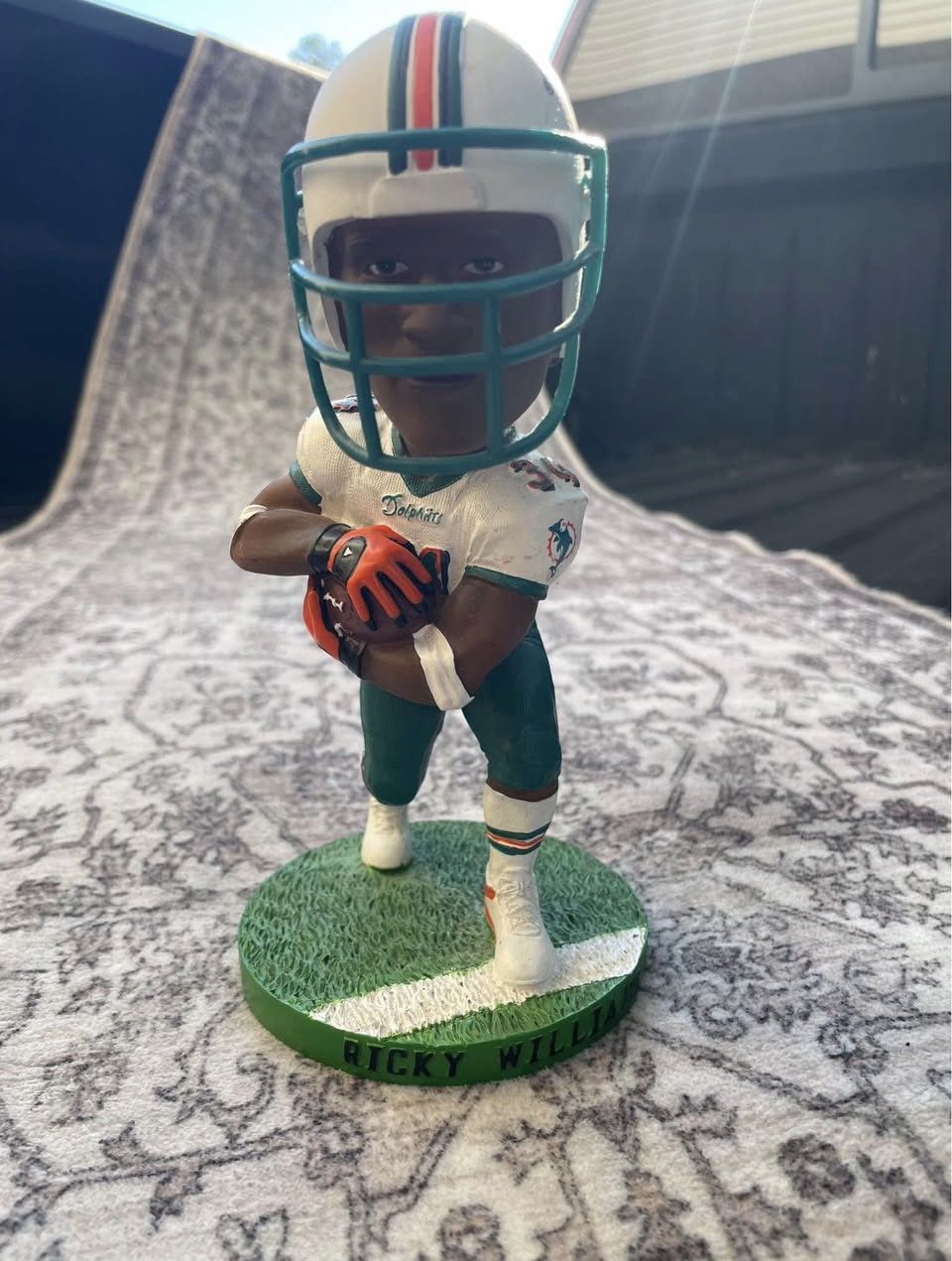 VtG Ricky Williams 34 Miami Dolphins NFL Bobblehead Bobble Dobbles Limited Ed.