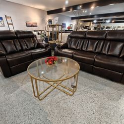Reclining Sofa And Loveseat 