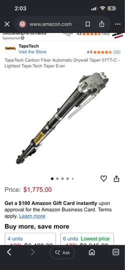 Tape Tech drywall taper 07TT-C