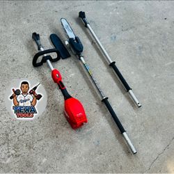 Milwaukee M18 FUEL 18V 10 in. Brushless Cordless Battery Powered Pole Saw with QUIK-LOK Attachment Capability (Tool-Only)