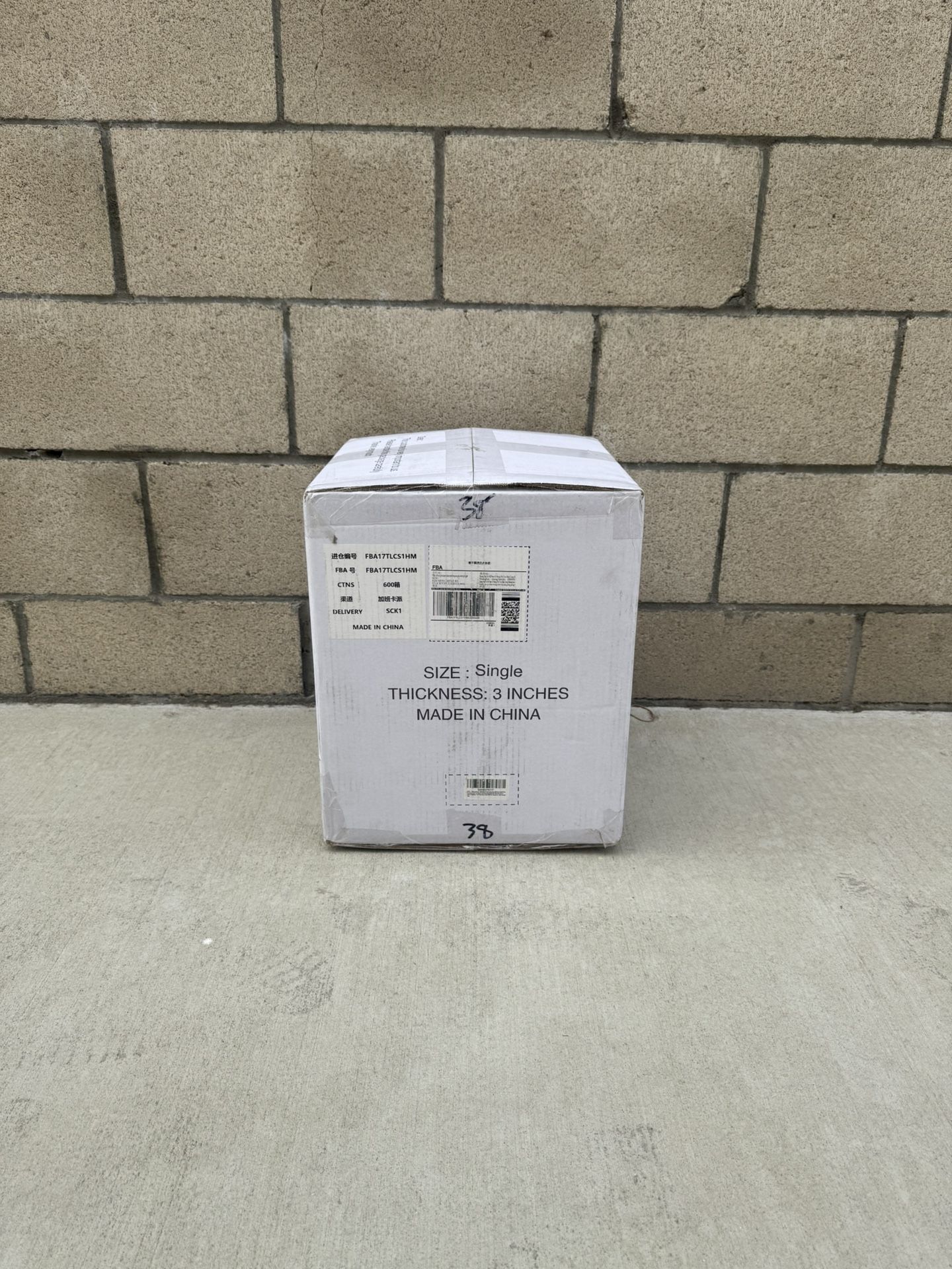 NEW BedLuxury 3” Single Rollable Mattress **$25 Each, FIRM PRICE**