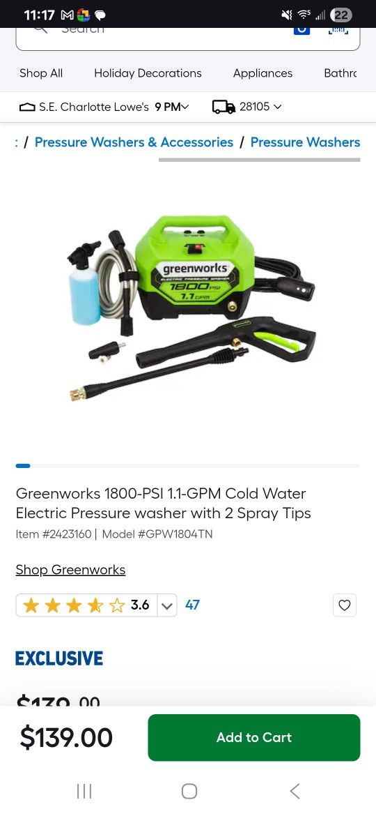 Pressure Washer