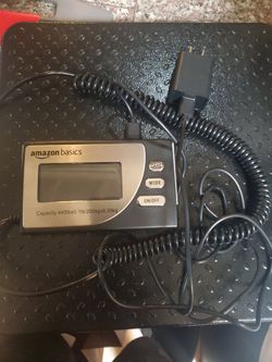 Amazon basics scale heavy duty