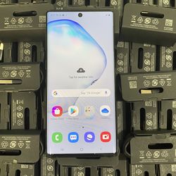 Samsung galaxy note 10 256 gb unlocked, store warranty 