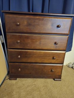 Mahogany Kids Dresser