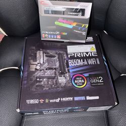 DDR4 32 RAM GSKILLZ TRIDENT RGB /ASUS Prime B550M