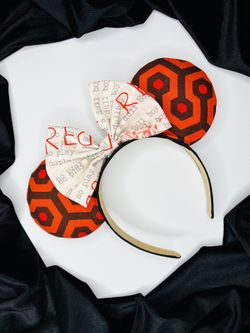 The Shinning Redrum Minnie Ears 