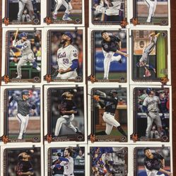 MLB Series 2 2025 New York Mets Base Cards 
