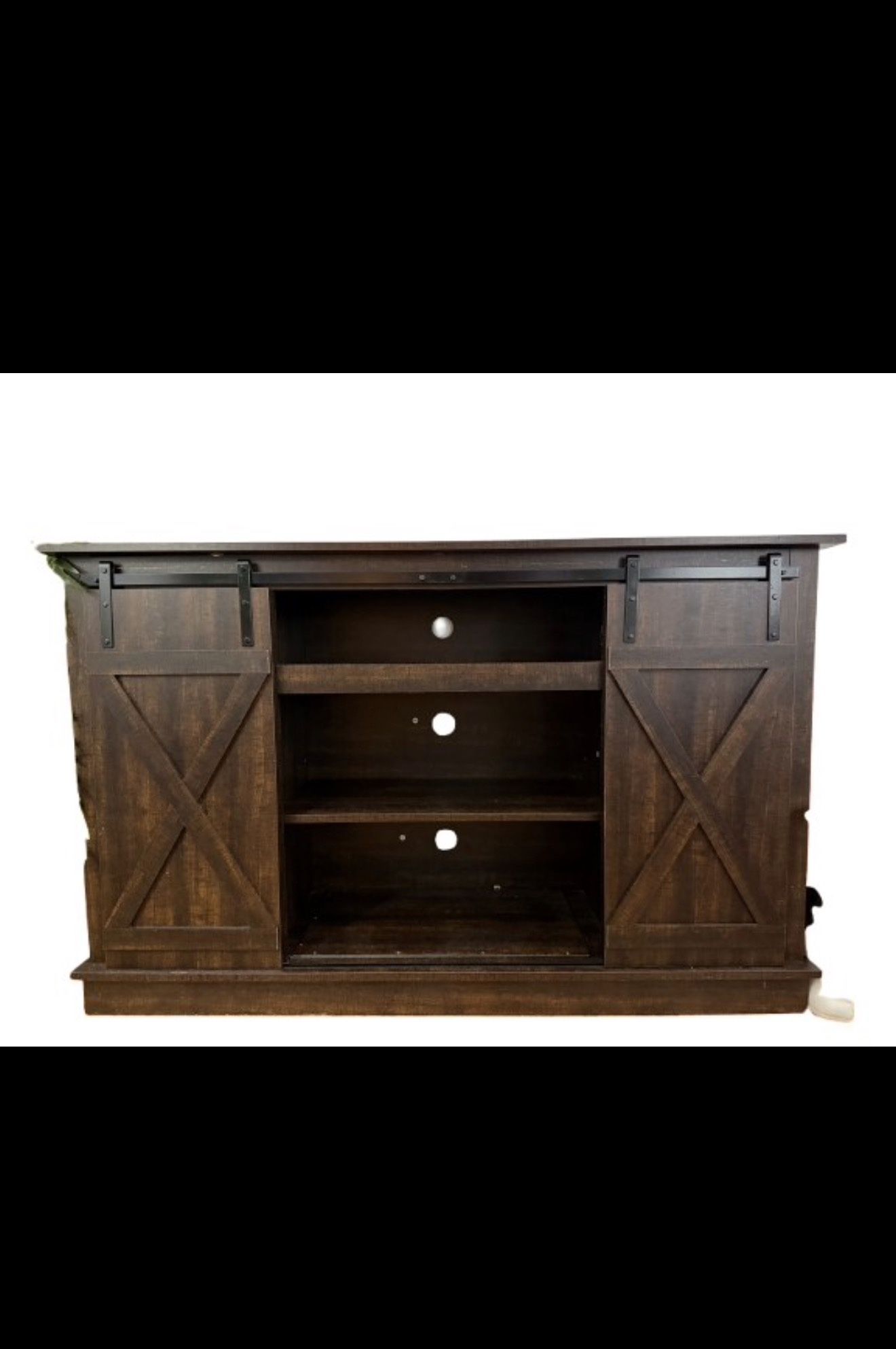 TV Stand TV Stand for TV up to 65 Inch Media Console Table Storage Cabinet Wood