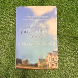 Coming Up for Air Patti Callahan Henry Hardcover Novel Fiction Book