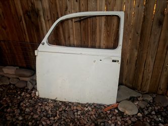 Classic VW Beetle Driver Side Door (White)