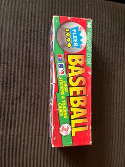 1990 Fleer Baseball sticker and Cards