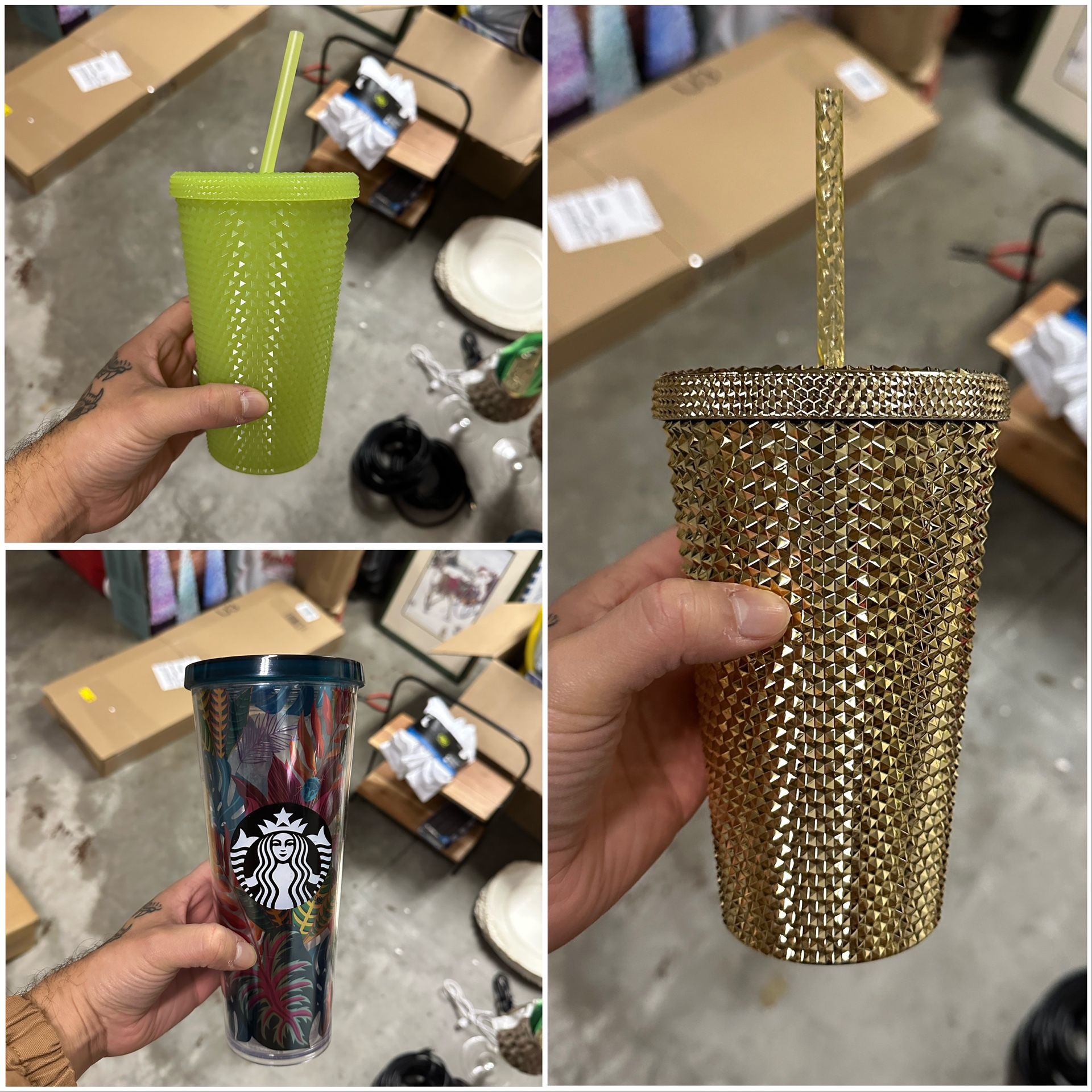 $5 each Starbucks cups