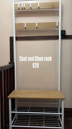 Shoe and Coat Rack