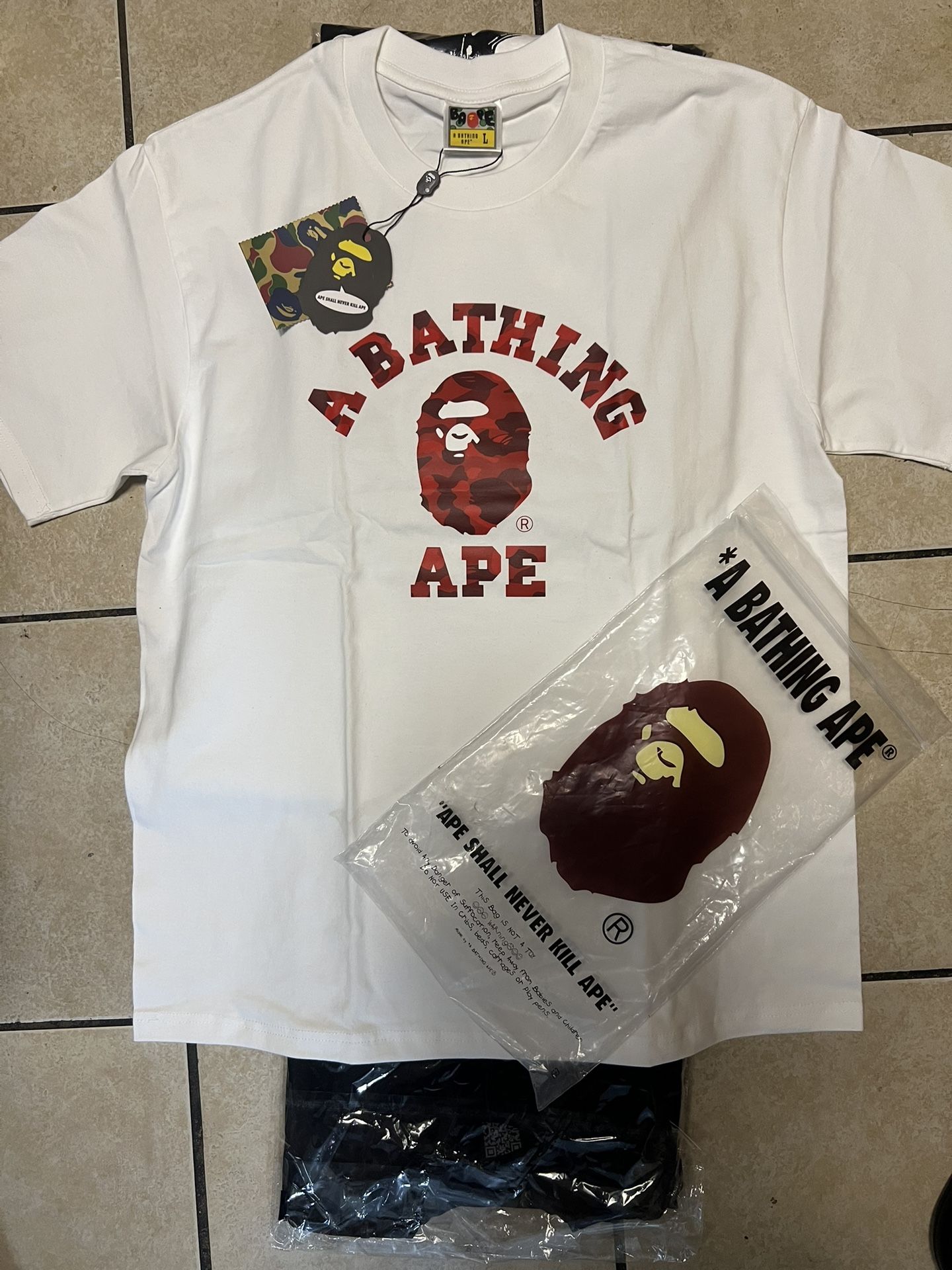 Bape Shirt White