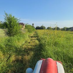 Brush Hog Cutting Shredding Work, Acres Lots