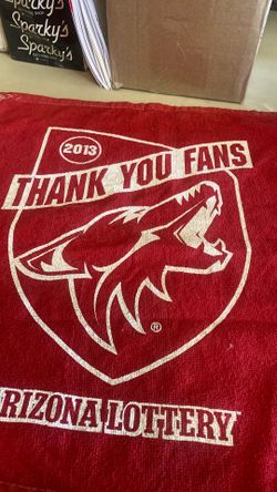 Coyotes towel. 2013