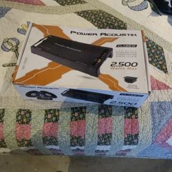 Power Acoustik  Monoblock Sub Amp 2500 Watts