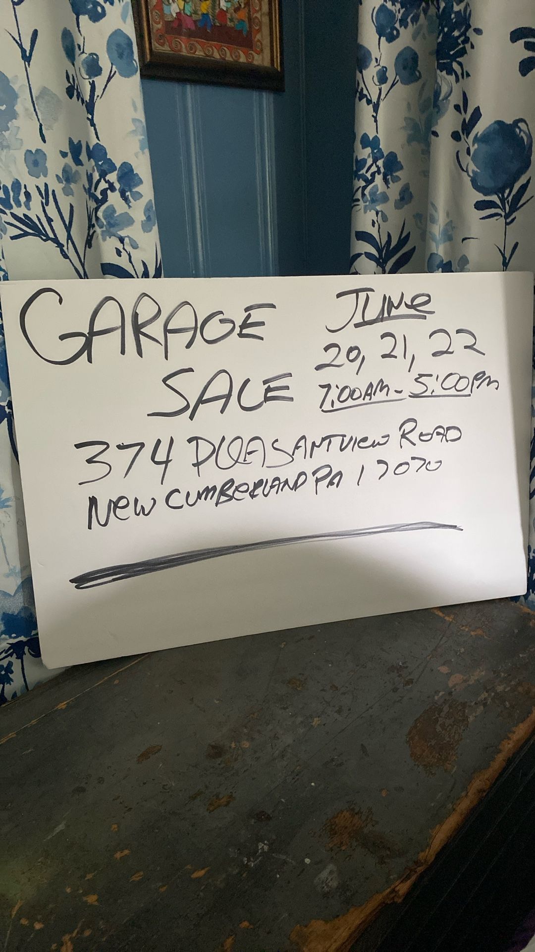 Garage Sale - June 20, 21 & 22 from 7am to 5pm.