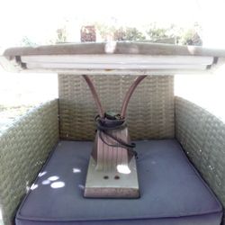 Vintage 1950's DAZOR Art Deco Goose Neck Desk Lamp Mid Century Model 1000 Flouresent