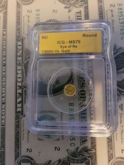 Eye of ray  1/500 oz gold