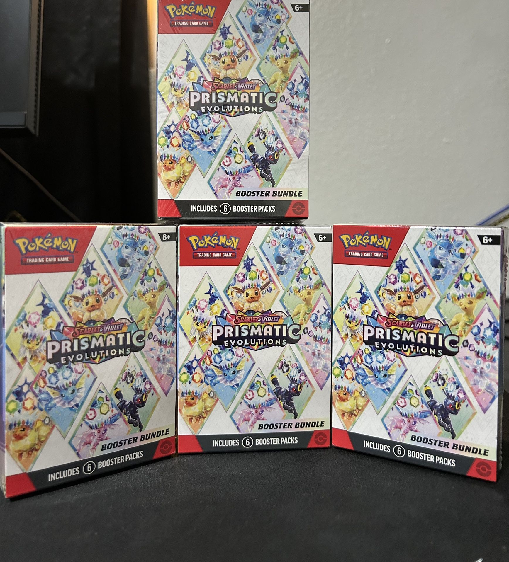 pokemon prismatic evolution booster bundle