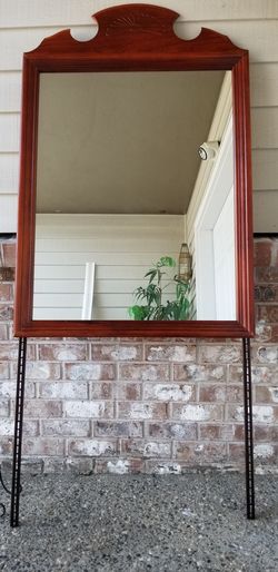 Cherry dresser mirror