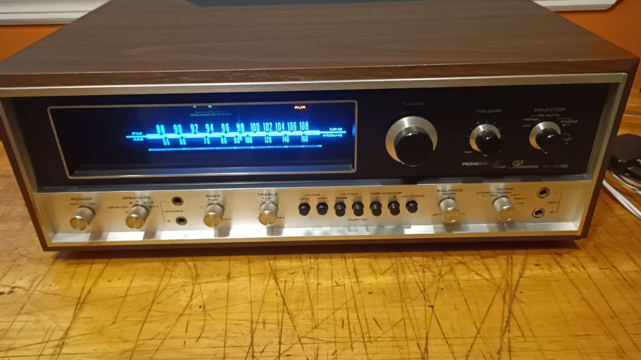 Pioneer SX6000 Receiver Rare Vintage Audiophile