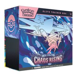 Pokemon Trading Card Game Mega Evolution Chaos Rising Elite Trainer Box