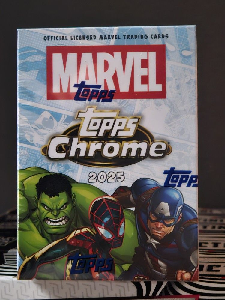 2025 Topps Chrome Marvel Blaster Box