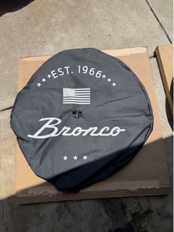 Bronco spare tire cover