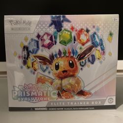 Prismatic Evolutions ETB
