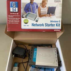D-Link  Network Starter Kit Wireless Router and USB Adapter