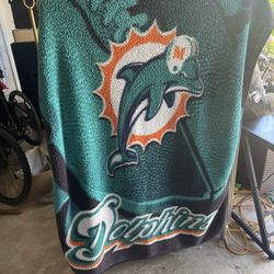 Miami Dolphins Blanket