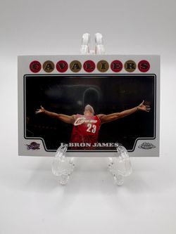 2008-09 Topps Chrome - LeBron James #23 💥Chalk-Toss Card💥 (C)