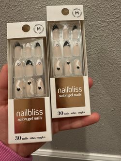 Nailbliss Salon Gel Nail Kit Press On 